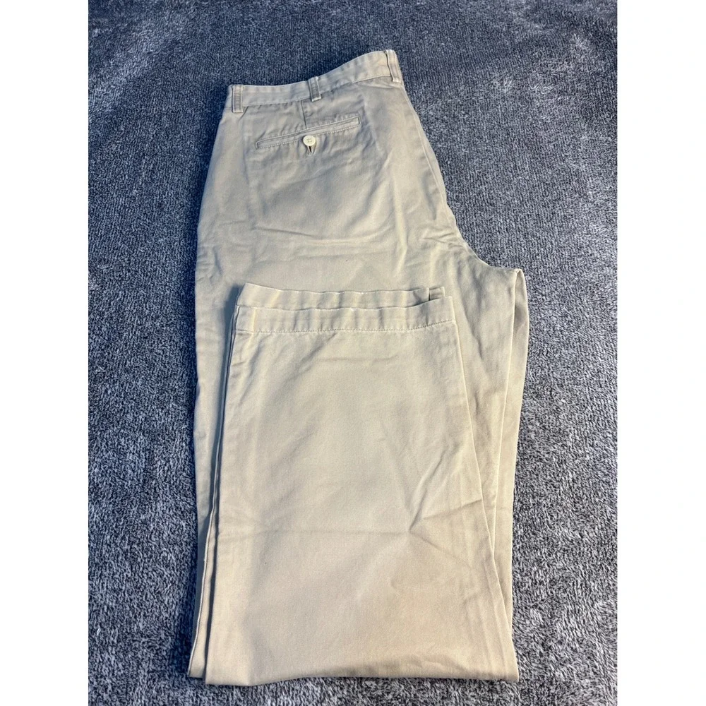 Vineyard Vines Mens Club Pant Khaki Chino Straight Leg Cotton Trousers 38x32